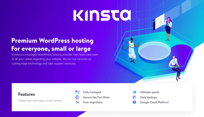 Kinsta - Managed Wordpress Hosting For High Traffic Site