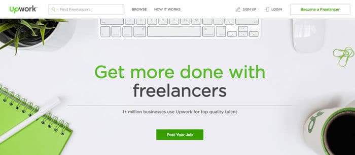 Upwork - Best Freelance Job Websites