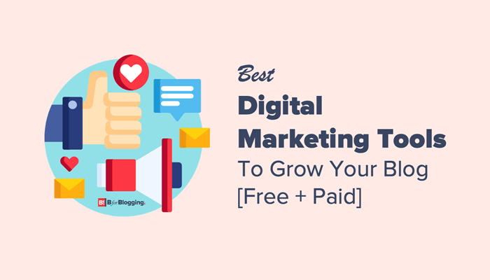 Best Digital Marketing Tools List [Free + Paid]