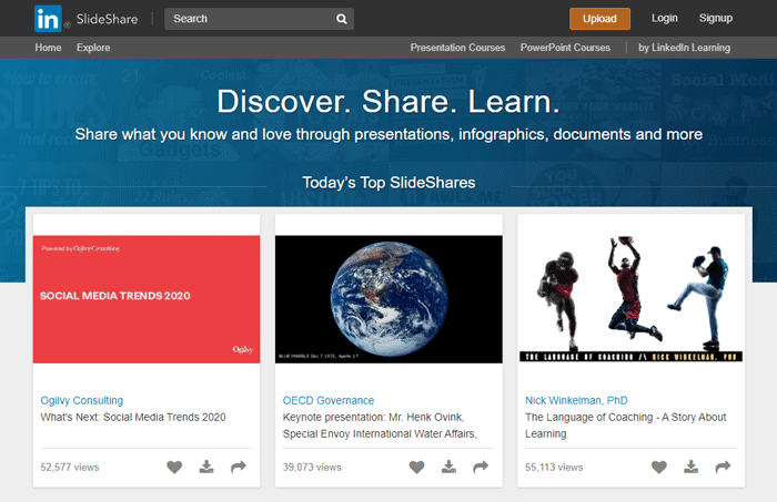 Build A Linkedin Slideshare Account